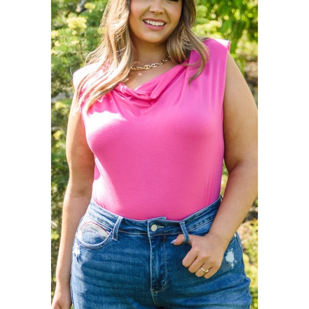 White Birch pink bodysuit